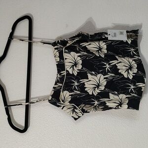 O’Neill Floral Crop Top Size S